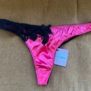 Agent Provocateur NAYELI Thong - Pink - Sz L BNWT